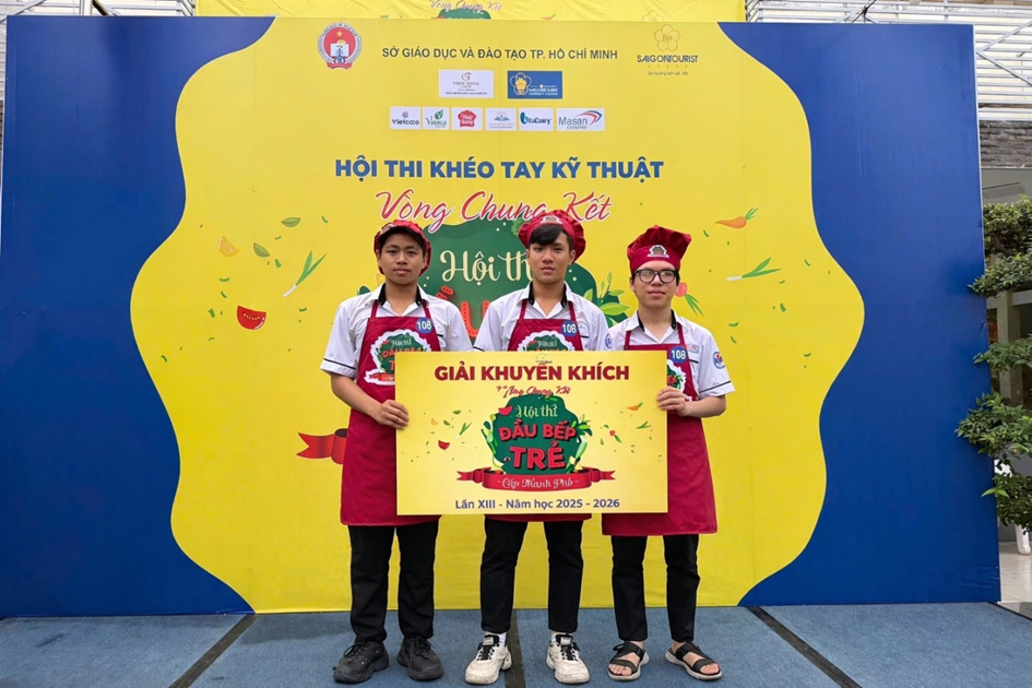 Trung tâm Giáo dục thường xuyên Gia Định tham gia Hội thi “Khéo tay kỹ thuật” lần thứ XIII cấp Thành phố năm học 2025 – 2026 môn thi “Chế biến thực phẩm”