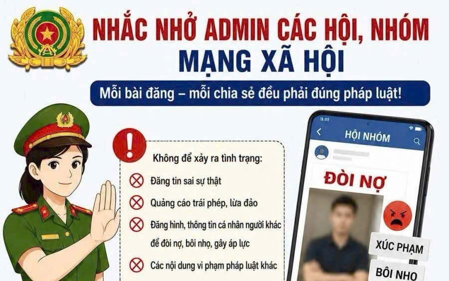 Tuyên truyền: Mỗi bài đăng - mỗi chia sẻ đều phải đúng pháp luật