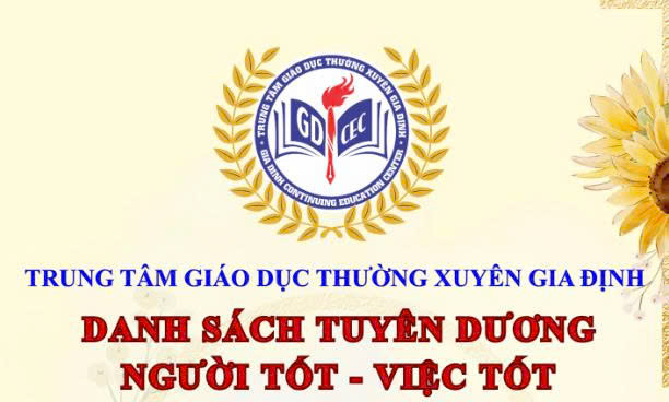 TUYÊN DƯƠNG NGƯỜI TỐT - VIỆC TỐT