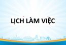 Lịch làm việc BGĐ tuần 46 (từ ngày 11.11 đến ngày 17.11.2024)