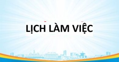 Lịch làm việc BGĐ tuần 47 (từ ngày 18.11 đến ngày24.11.2024)