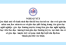 Nghị quyết Quy định một số chính sách đặc thù hỗ trợ cho trẻ em của cơ sở giáo dục mầm non, học sinh của cơ sở giáo dục phổ thông, trung tâm giáo dục nghề nghiệp – giáo dục thường xuyên, trung tâm giáo dục nghề nghiệp, học viên theo học chương trình giáo dục thường xuyên, học sinh của cơ sở giáo dục chuyên biệt có hoàn cảnh đặc biệt trên địa bàn Thành phố Hồ Chí Minh