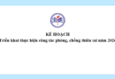 Kế hoạch Triển khai thực hiện công tác phòng, chống thiên tai năm 2026