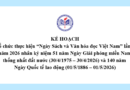 Kế hoạch Tổ chức thực hiện “Ngày Sách và Văn hóa đọc Việt Nam” lần 5 năm 2026 nhân kỷ niệm 51 năm Ngày Giải phóng miền Nam thống nhất đất nước (30/4/1975 – 30/4/2026) và 140 năm Ngày Quốc tế lao động (01/5/1886 – 01/5/2026)